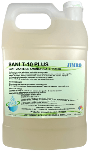 Sani-T10 Plus Sanitizante Superficies Cocina