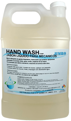 Hand Wash Jabón Mecánicos